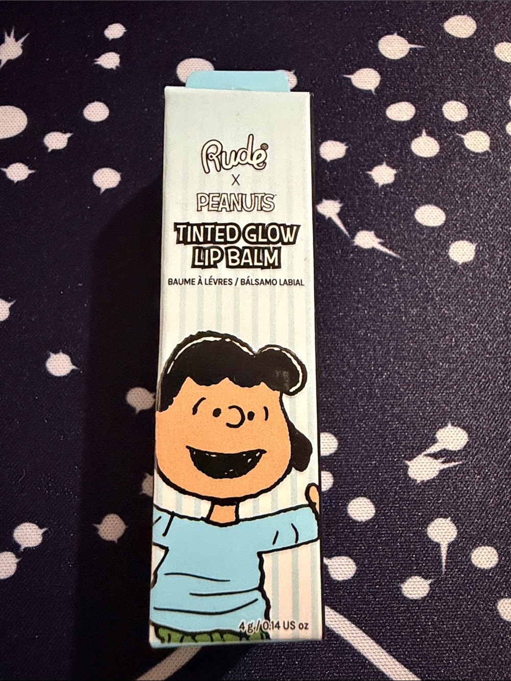 RUDE Peanuts Tinted Glow Lip Balm - BNIB